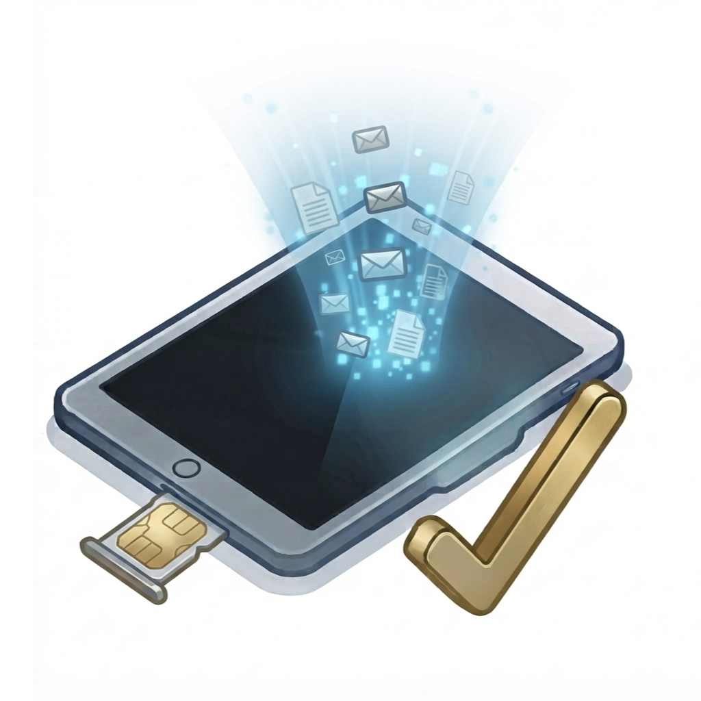 eSIM für Miet-iPads